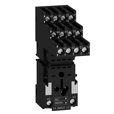 Image de Schneider Electric Zelio Relay RXM embase contacts séparés RXM4 racc connecteurs à vis RXZE2S114M