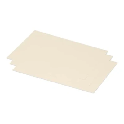 Image de Clairefontaine 1636C Paquet de 25 Cartes Simples Format 15,8x22,2cm 210g/m² Coloris Clémentine Cartons d&#039;Invitation Evènements et Correspondance Gamme Pollen Papier Premium Lisse