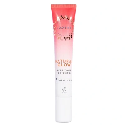 Image de Fard à joues crème éclat naturel Lumene, teinte 3 corail, 20 ml