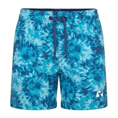 Image de Ript Performance Garçons Essentials Short de bain à séchage rapide avec protection solaire UV 50, Bleu Tie Dye, 11 12 ans