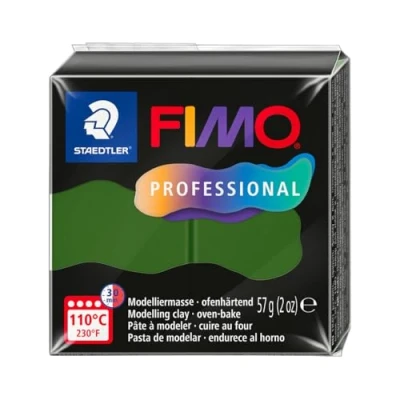 Image de STAEDTLER 8040 57 ST Pâte à modeler Fimo Prof g Vert feuille standard