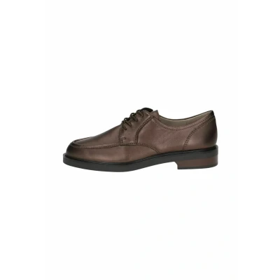 Image de Caprice Derbies, Femme, Taille: 38.5, Dk brown met Cuir