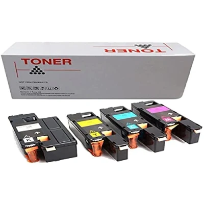 Image de Toner C1700Y Jaune Compatible pour Epson CX17, CX17NF, CX17FW, C1700, C1750N, C1750W S050611, Capacité : 1400 Pages