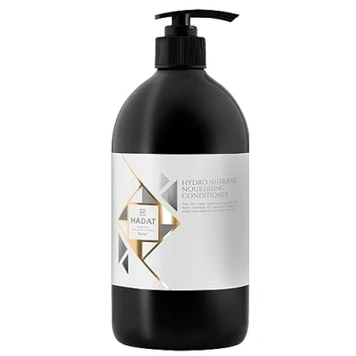 Image de HADAT Cosmetics après shampoing (250 ml) pour le soin capillaire traitement adoucissant et hydratant cheveux secs abîmés, hydratants profonds, brillance, démêlant les femmes