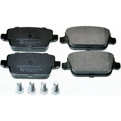 Image de DENCKERMANN B111010 Jeu de plaquettes frein Essieu arrière non préparé pour indicateur d&#039;usure, contact signal d&#039;usure exclu VOLVO: S80 II