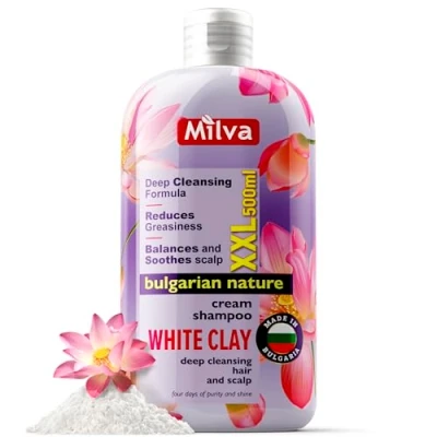 Image de MILVA, Kaolin Shampooing à l&#039;argile 500 ml