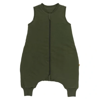 Image de schlummersack Slumbersac gigoteuse à pieds été pour enfant 1.0 Tog 110 cm légère et douce, Olive Turbulette avec jambes, taille 120 cm, &amp; printemps