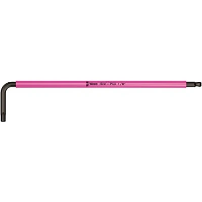 Image de Wera 05022632001 950 SPKL Clés mâles coudées Multicolore, system. impérial, 1/8 pouce, Noir/light Pink