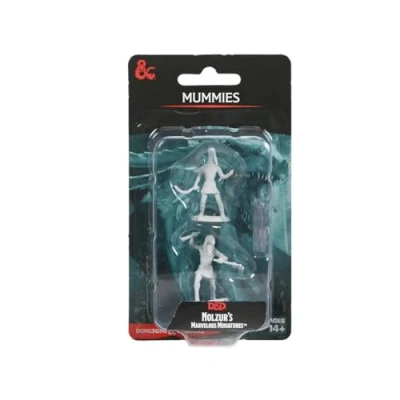 Image de D&amp;D Nolzur&#039;s Marvelous Miniatures : Mummies WizKids Donjons et Dragons non peintes
