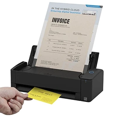 Image de ScanSnap iX1300 Scanner The Document Automatique Noir Formats Papier Standards de la Carte Visite au Format A4, Recto Verso, USB 3.2 et WiFi