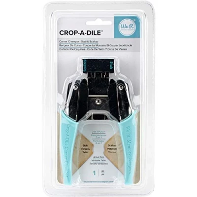 Image de We R Memory Keepers 660898 Coin Chopmer Stub et festonné, Metallo, Multi Colour