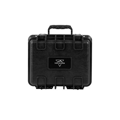 Image de Monoprice Coque rigide résistante aux intempéries et chocs Noir IP67 Protection contre la poussière l&#039;eau jusqu&#039;à 1 mètre de profondeur avec mousse personnalisable, 25,4 x 22,9 17,8 cm, 6,6