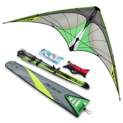 Image de Prism Nexus 2.0 Cerf volant acrobatique à 2 câbles, couleur graphite