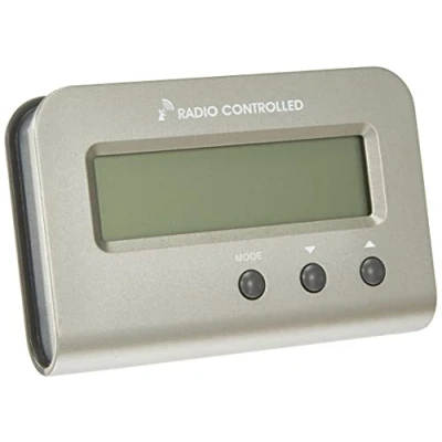 Image de TFA Dostmann 60.2513.54 Rveil radio pilot (Argent)