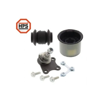Image de MAPCO 57262HPS Kit de réparation, bras triangulaire Essieu avant gauche, inférieur avec rotule suspension, monture, support en caoutchouc