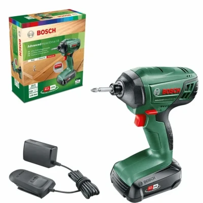 Image de Bosch Home and Garden Visseuse à chocs sans fil AdvancedImpactDrive 18 (1 batterie, système V, dans une boîte en carton)