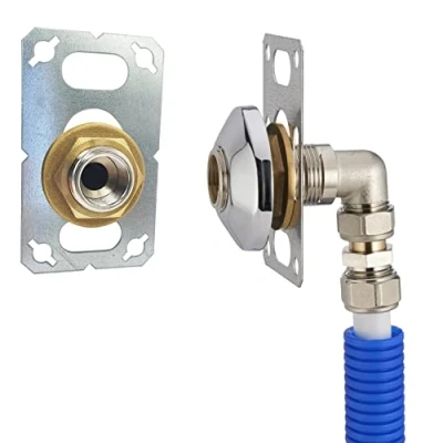Image de Platine sortie de Cloison simple Multicouche Compression Ø16 pour machine à laver FIXSYSTEM