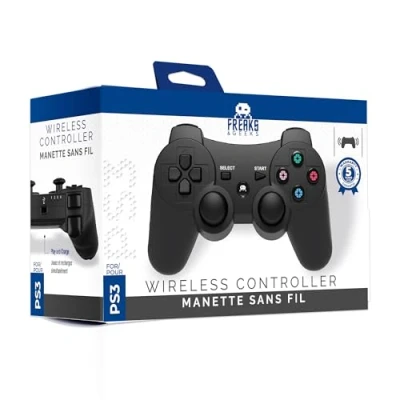 Image de Freaks and Geeks Manette PS3 Sans Fil + Câble de recharge 1M