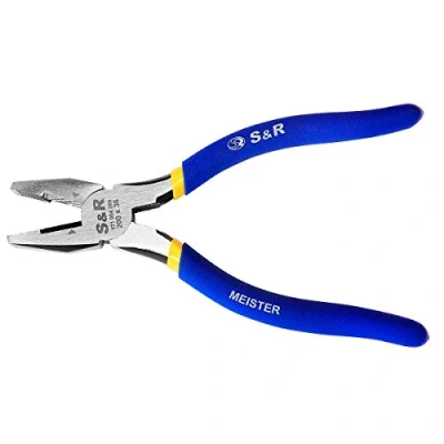 Image de S&amp;R Pince universelle 180 x 31 mm, acier CR V, poignée bi composants caoutchoutée (180 mm mm)