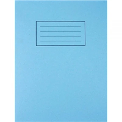 Image de Silvine Réf EX104 Cahier d&#039;exercice Papier ligné et marge 80 pages Bleu 229 x 178 mm Lot de 10 (Import Royaume Uni)