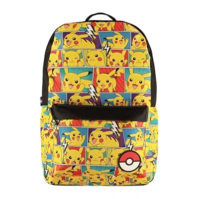 Image de Difuzed Bp618761pok, Sac à Dos imprimé Bande dessinée Pikachu Homme, Jaune, Standard