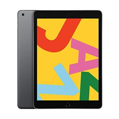 Image de 2019 Apple iPad (10.2 pouces, Wi Fi, 128 Go) Gris Sidéral (Reconditionné)