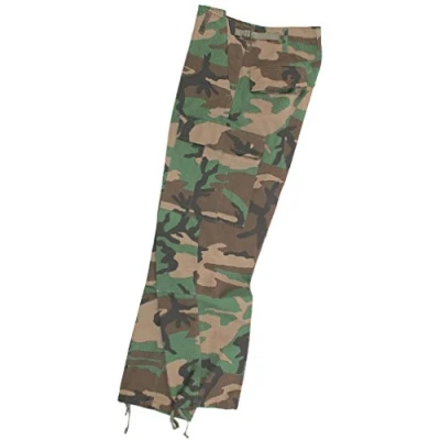 Image de Teesar Miltec Pantalon Us BDU R/S W/L 903 M Camouflage Vert