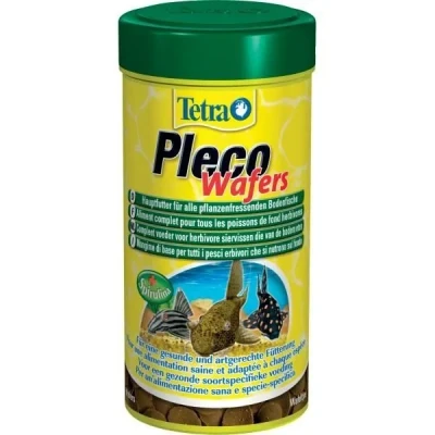 Image de TETRA TetraPleco Wafers Aliment Complet pour Poisson de Fond herbivore 250ml