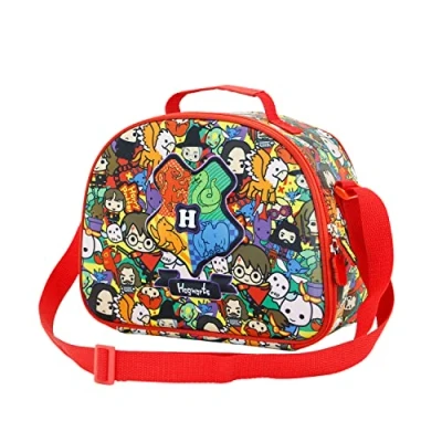 Image de Karactermania Harry Potter ALL Together NOW 3D Lunch Sac bandoulière pour enfants, Taille: One Size, Multi coloured