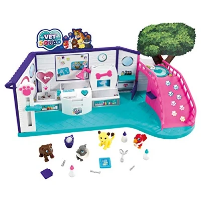 Image de Goliath Vet Squad. La Clinique Vétérinaire. Soignez les Animaux Super Mignons. Mini Figurines. A partir de 4 ans