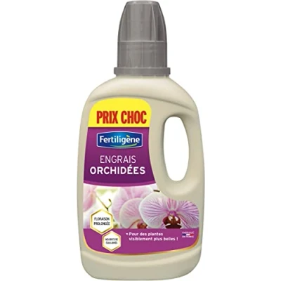 Image de FERTILIGENE FEOR480P Engrais Liquide Orchidées 480 ml Des plantes visiblement plus belles en 7 jours Apporte une nourriture équilibrée Formule à base de minéraux Pour 68 L solution diluée