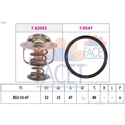 Image de Thermostat d&#039;eau FACET 7.8205