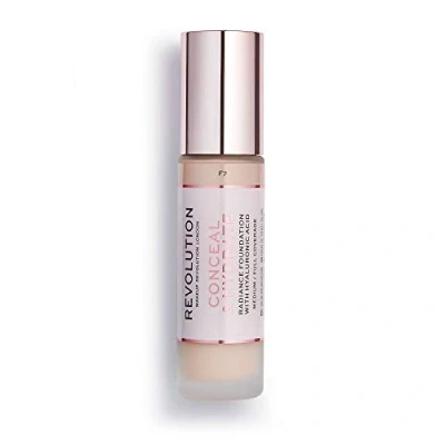 Image de Makeup Revolution, Fond de teint Conceal &amp; Hydrate, F7, 23ml