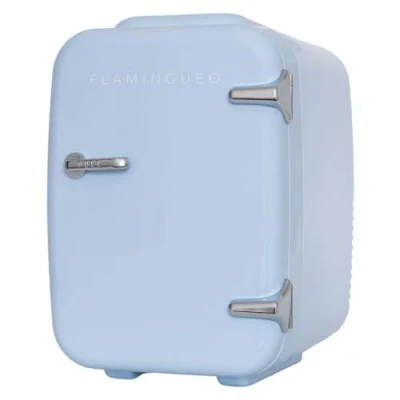 Image de Flamingueo Mini Frigo Petit 4L, 12V/220V, de Chambre, Fonction Chaud et Froid, Refrigerateur, Cosmetique, Bar