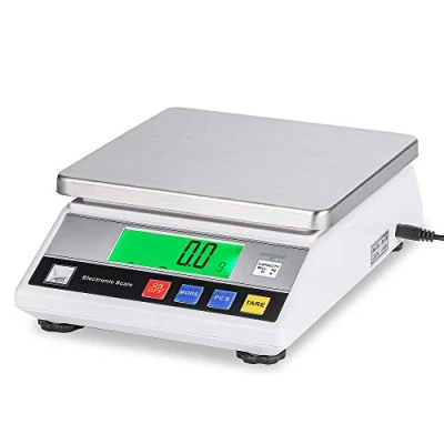 Image de Bonvoisin 0.1g 3/10kg Balance de laboratoire électrique analytique précise et numérique avec fonction comptage (7.5kg,0.1g)