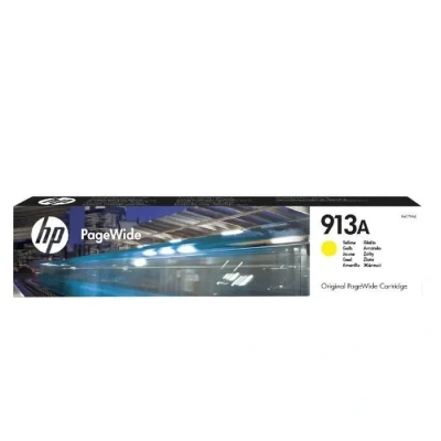 Image de HP 913A (F6T79AE) Jaune Cartouche d&#039;encre
