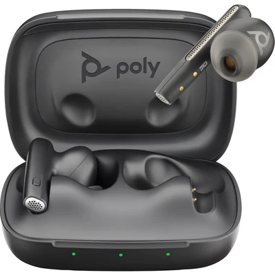 Image de Casque sans fil Poly Voyager Free 60 UC Charge USB C Noir Confort optimal