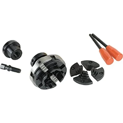 Image de Fartools Mandrin 4 mors concentriques Ouverture ø10 63mm M18 Filetage 25,4mm / 8 TPI