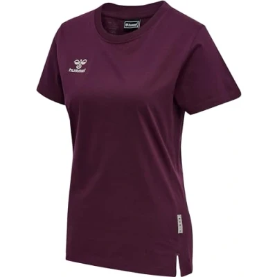 Image de Hummel MOVE GRID Tshirt imprimé, Femme, Taille: XS, Grape wine