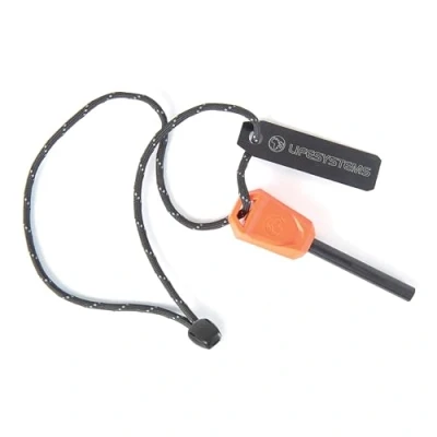 Image de Lifesystems 42216 Allume feu Compact avec Prise en Main Facile, bâton de ferrocérium Acier gâche