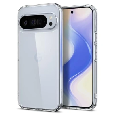 Image de Spigen Ultra Hybrid Coque Compatible avec Google Pixel 10 Pro XL [Anti jaunissement] Transparent
