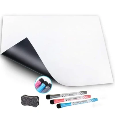 Image de Tableau blanc magnétique flexible effaçable à sec Villexun notes mémo aimanté pour réfrigérateur (a3)