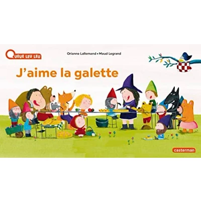 Image de À la Queue Leu J&#039;aime galette (Cartonné)