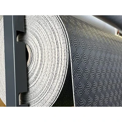 Image de KGS Nappe Bulgomme Au mètre Plusieurs Coloris (Anthracite, 140x200)
