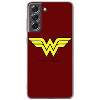 Image de ERT GROUP Coque de téléphone Portable pour Samsung S21 FE Original et sous Licence Officielle DC Motif Wonder Woman 005 Parfaitement adapté à la Forme du Portable, en TPU