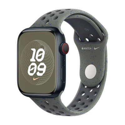 Image de Bracelet Apple Watch Original Silicones et TPU (doux) Vert Convient aux Series 1 9 / SE