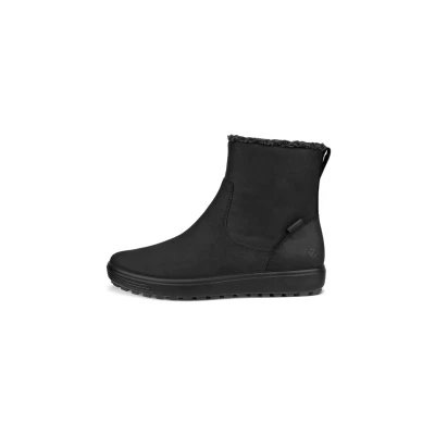 Image de ECCO Femme Soft 7 Vitesses Bottes de randonnée, Noir, 37 EU