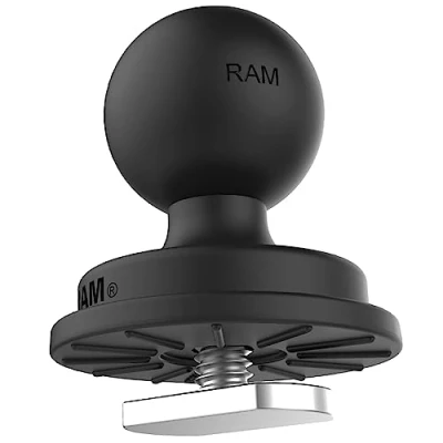 Image de Support base boule b à clipser sur rail de kayak RAM Mounts