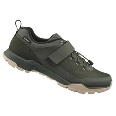 Image de SHIMANO Femme Bicycle Shoes Sh ex500 Chaussure de Cyclisme, Vert, 47 EU