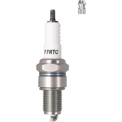 Image de TORCH F7RTC Bougie d&#039;allumage Remplacer pour NGK 5534/BPR7ES V line 19, BOS CH 7992/WR5DC 4038/WR5DP, Cham pion 332/RN7YC 415/RN9YC 818/RN2C, W22EPR U/3088, R41CXLS, OEM